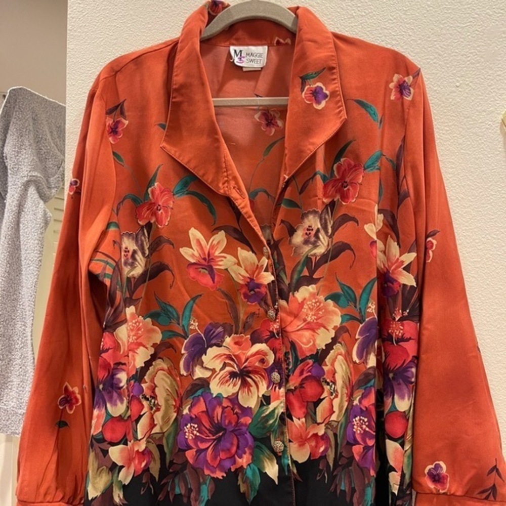 Maggie sweet floral top